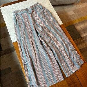 Madewell Wide-Leg Cropped Pants